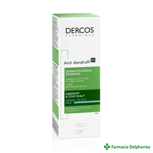Dercos ds sampon antimatreata par normal x 200 ml (ean: 0286)