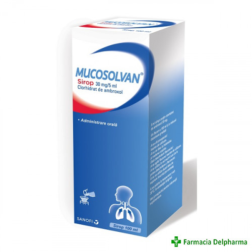 Mucosolvan sirop adulti 30 mg/5 ml x 100 ml, Sanofi