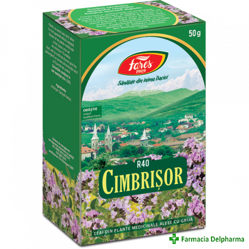 Ceai Cimbrisor R40 x 50g, Fares