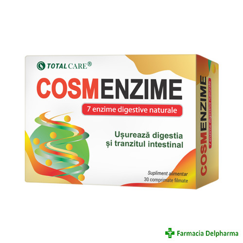 Cosmenzime Total Care x 30 compr., Cosmopharm