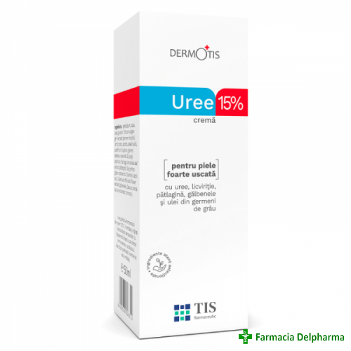 Crema cu Uree 15% Dermotis x 50 ml, Tis Farmaceutic