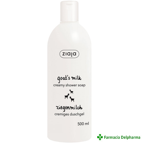 Gel de dus crema cu lapte de capra (Goat's Milk) x 500 ml, Ziaja