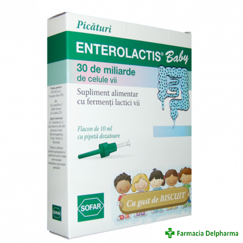 Enterolactis Baby x 10 ml, Sofar