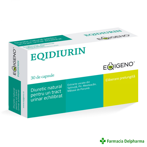 Eqidiurin diuretic natural x 30 caps., Eqigeno