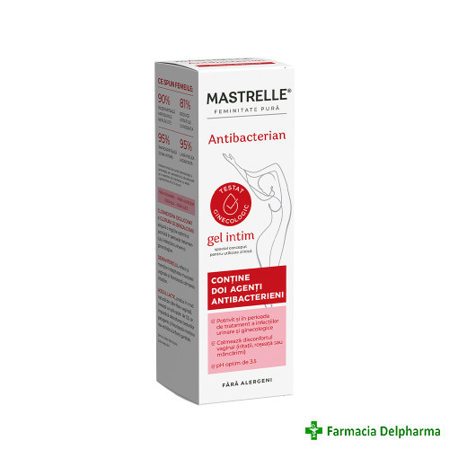Mastrelle gel intim antibacterian x 200 ml, Fiterman