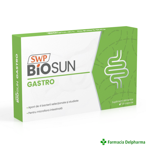 BioSun Gastro x 20 caps., Sun Wave