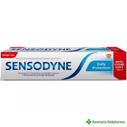 Pasta de dinti Sensodyne Daily Protection x 100 ml, GSK