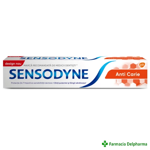 Pasta de dinti Sensodyne Anticarie x 75 ml, GSK