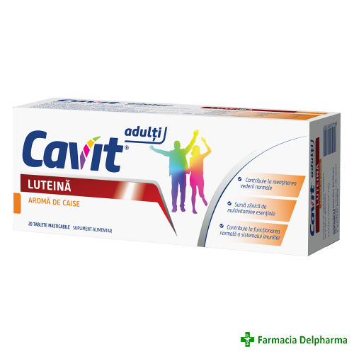Cavit adulti luteina caise x 20 tbl mast.
