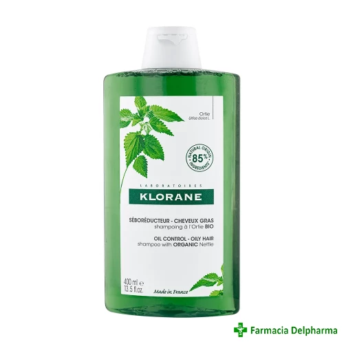 Sampon cu extract de urzica Bio Klorane x 400 ml, Pierre Fabre