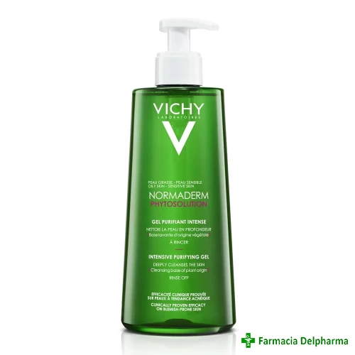 Gel de curatare purifiant pentru ten gras cu tendinta acneica Normaderm Phytosolution x 400 ml, Vichy