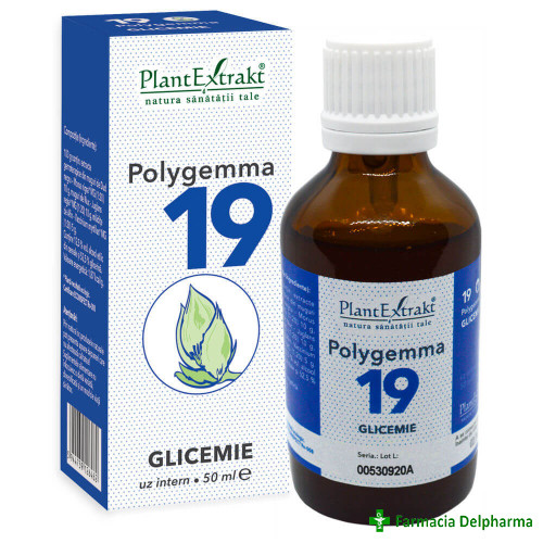 Polygemma 19 Glicemie x 50 ml, PlantExtrakt