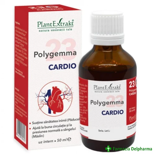 Polygemma 23 Cardio x 50 ml, PlantExtrakt