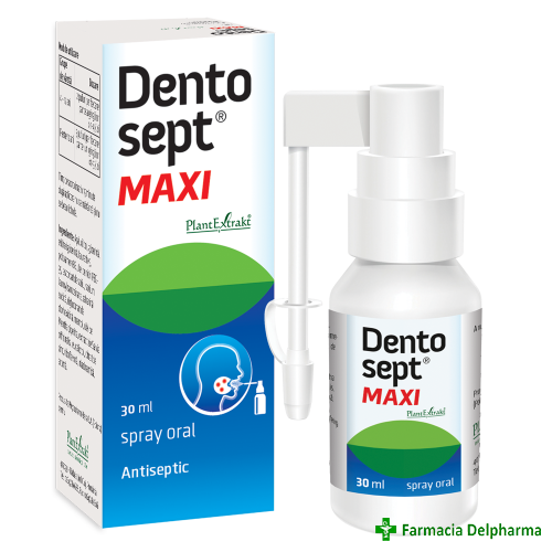 Dentosept Maxi spray gingival x 30 ml, PlantExtrakt