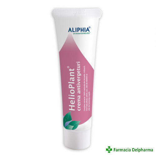 Crema antivergeturi HelioPlant x 125 ml, Aliphia