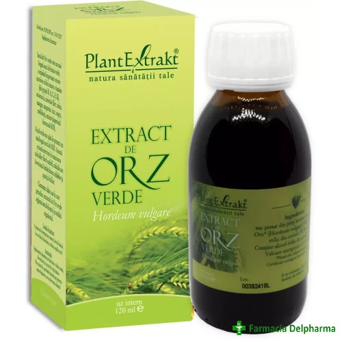 Extract de Orz Verde x 120 ml, PlantExtrakt