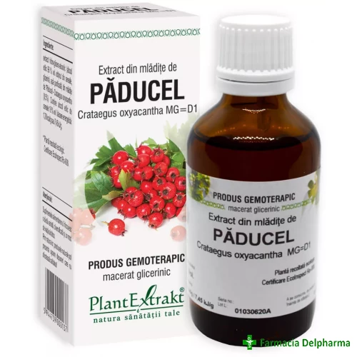 Extract din Mladite de Paducel x 50 ml, PlantExtrakt