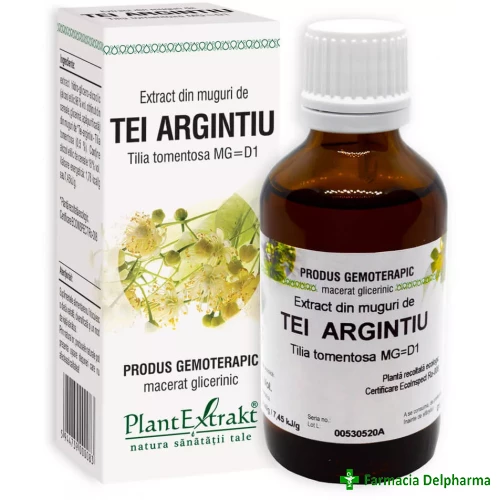 Extract din Muguri de Tei Argintiu x 50 ml, PlantExtrakt