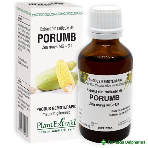 Extract din Radicele de Porumb x 50 ml, PlantExtrakt