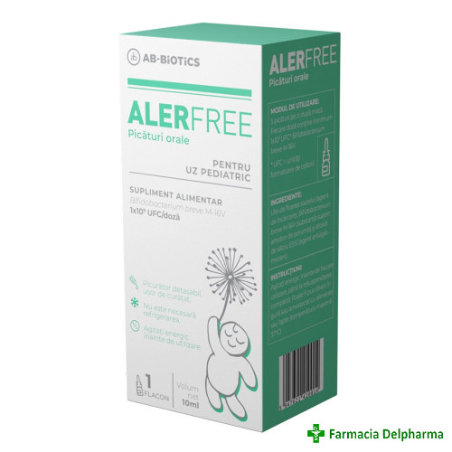 Alerfree picaturi orale x 10 ml, Ab-Biotics