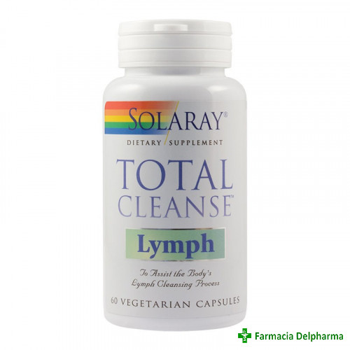 Total Cleanse Lymph Solaray x 60 caps., Secom