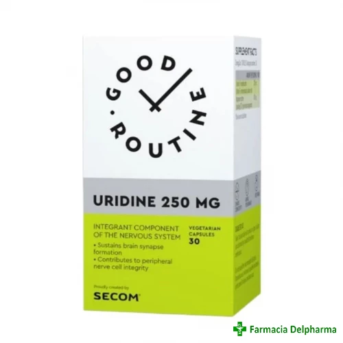Uridine 250 mg x 30 caps.