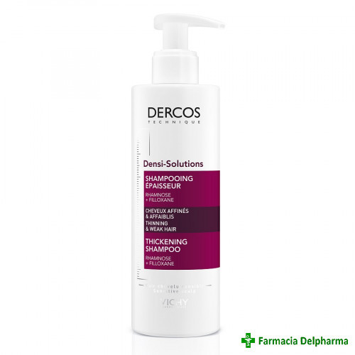 Sampon cu efect de densificare pentru par subtire Dercos Densi-Solutions x 250 ml, Vichy