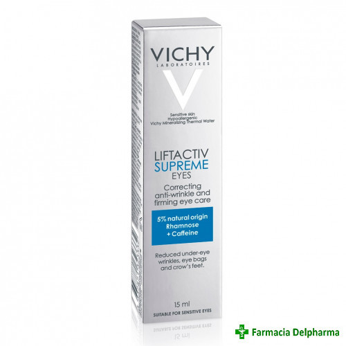 Crema contur ochi antirid si fermitate Liftactiv Supreme x 15 ml, Vichy