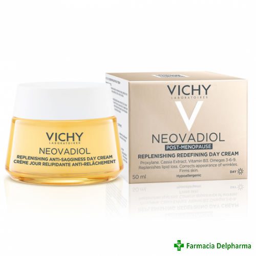 Crema de zi cu efect de refacere a lipidelor si redefinire Neovadiol Post-Menopause x 50 ml, Vichy