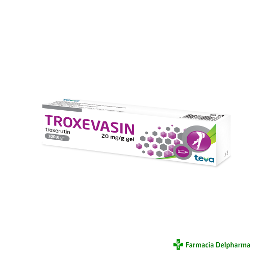 Troxevasin gel 20 mg/g x 100 g, Teva
