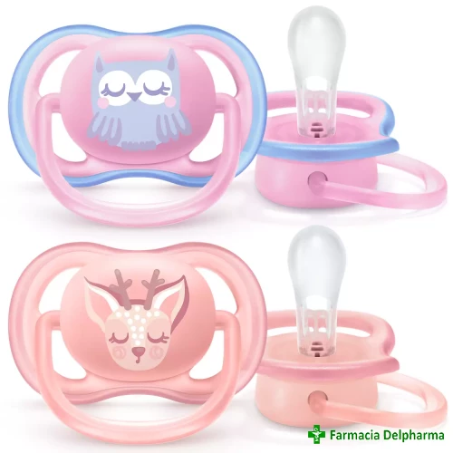 Suzeta Ultra Air 0-6m x 2 buc. SCF085/02, Avent