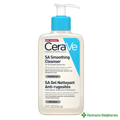 Cerave gel curatare anti-rugozitati x 236 ml (ean: 4118)