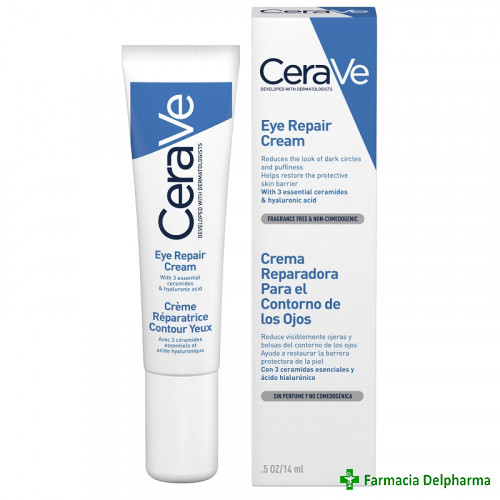 Crema reparatoare pentru ochi x 14 ml, CeraVe