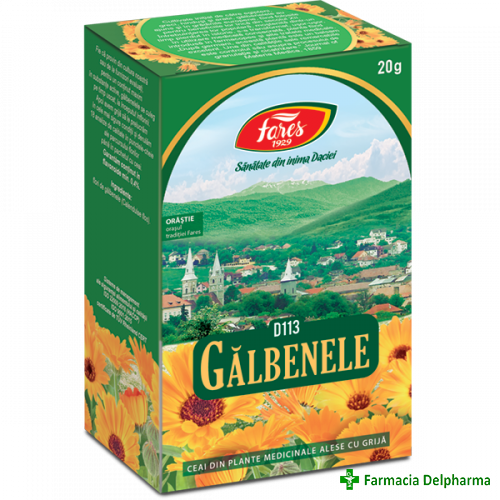 Ceai Galbenele D113 x 20g, Fares