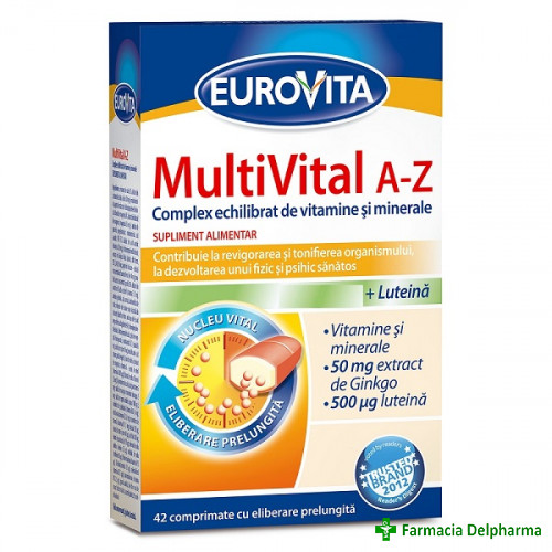 Eurovita MultiVital A-Z x 42 compr., Perrigo