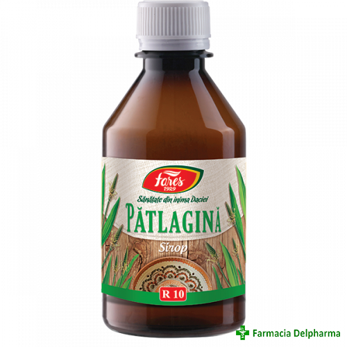 Patlagina sirop R10 x 250 ml, Fares