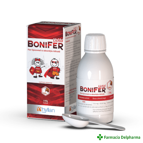 BoniFer sirop x 120 ml, Hyllan