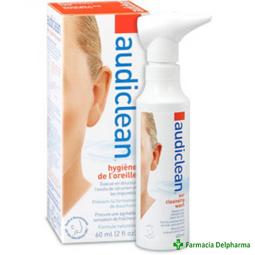 Audiclean spray pentru igiena urechilor x 60 ml, Perrigo