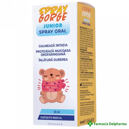 Spray Gorge Junior x 30 ml, Naturpharma