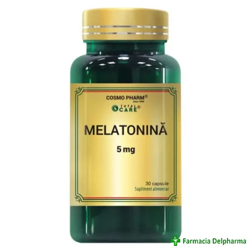 Melatonina 5 mg Total Care x 30 caps., Cosmopharm