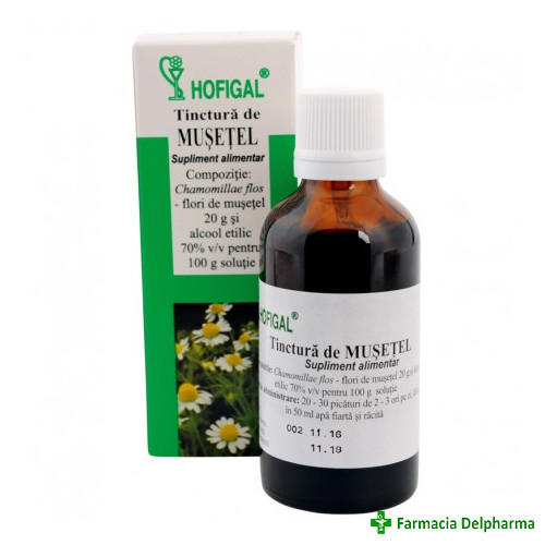 Tinctura de Musetel x 50 ml, Hofigal