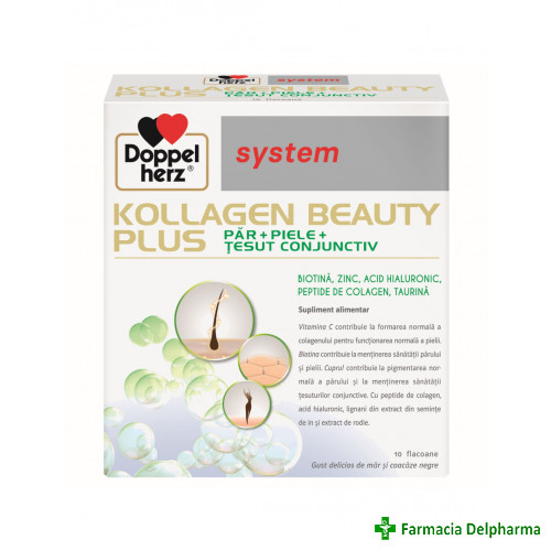 Doppelherz-system kollagen beauty plus x 10 fl