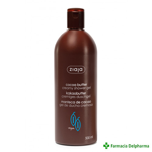 Gel de dus cremos cu unt de cacao (Cocoa Butter) x 500 ml, Ziaja