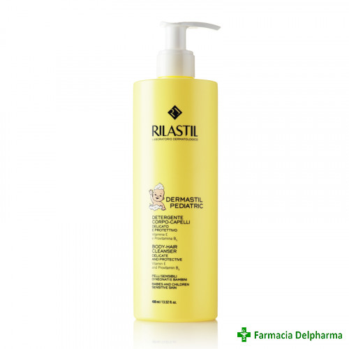 Dermastil Pediatric gel de curatare par si corp x 400 ml, Rilastil