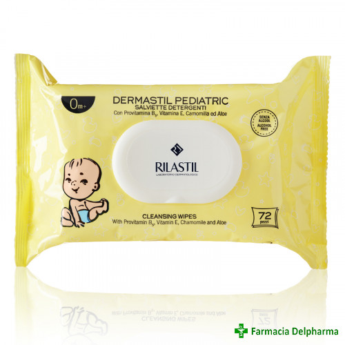 Dermastil Pediatric Servetele umede x 72 buc., Rilastil