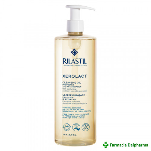 Xerolact ulei de spalare x 750 ml, Rilastil