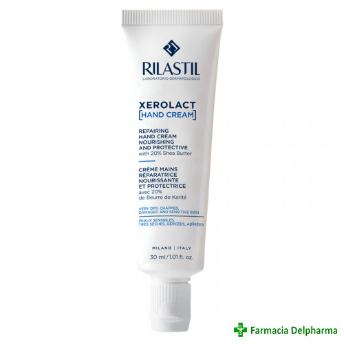 Xerolact Crema reparatoare pentru maini x 30 ml, Rilastil