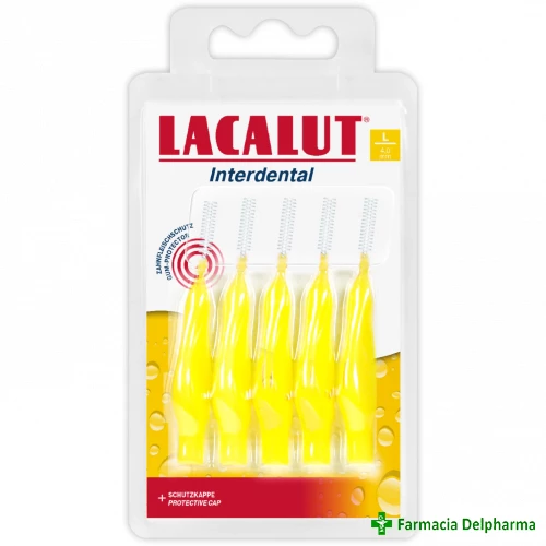 Periute interdentare L 4 mm Lacalut x 5 buc., Zdrovit