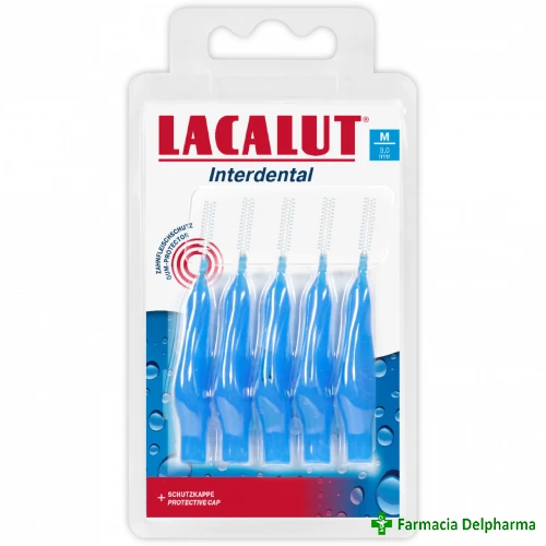 Periute interdentare M 3 mm Lacalut x 5 buc., Zdrovit