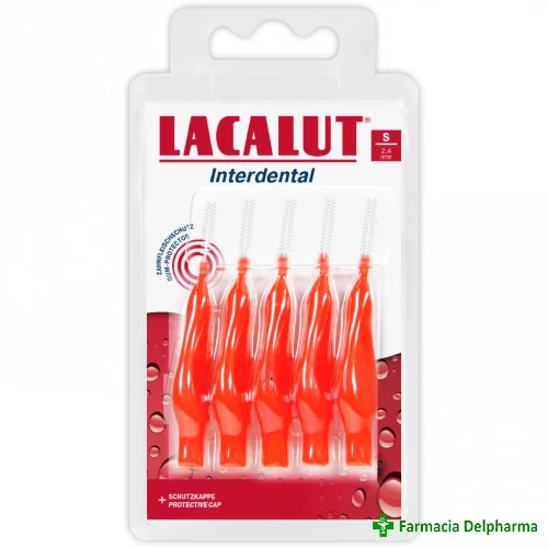 Periute interdentare S 2.4 mm Lacalut x 5 buc., Zdrovit